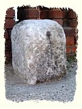 One of the seven mileposts in Ipswich