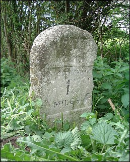 detail of The Ashes milestone at TM109912